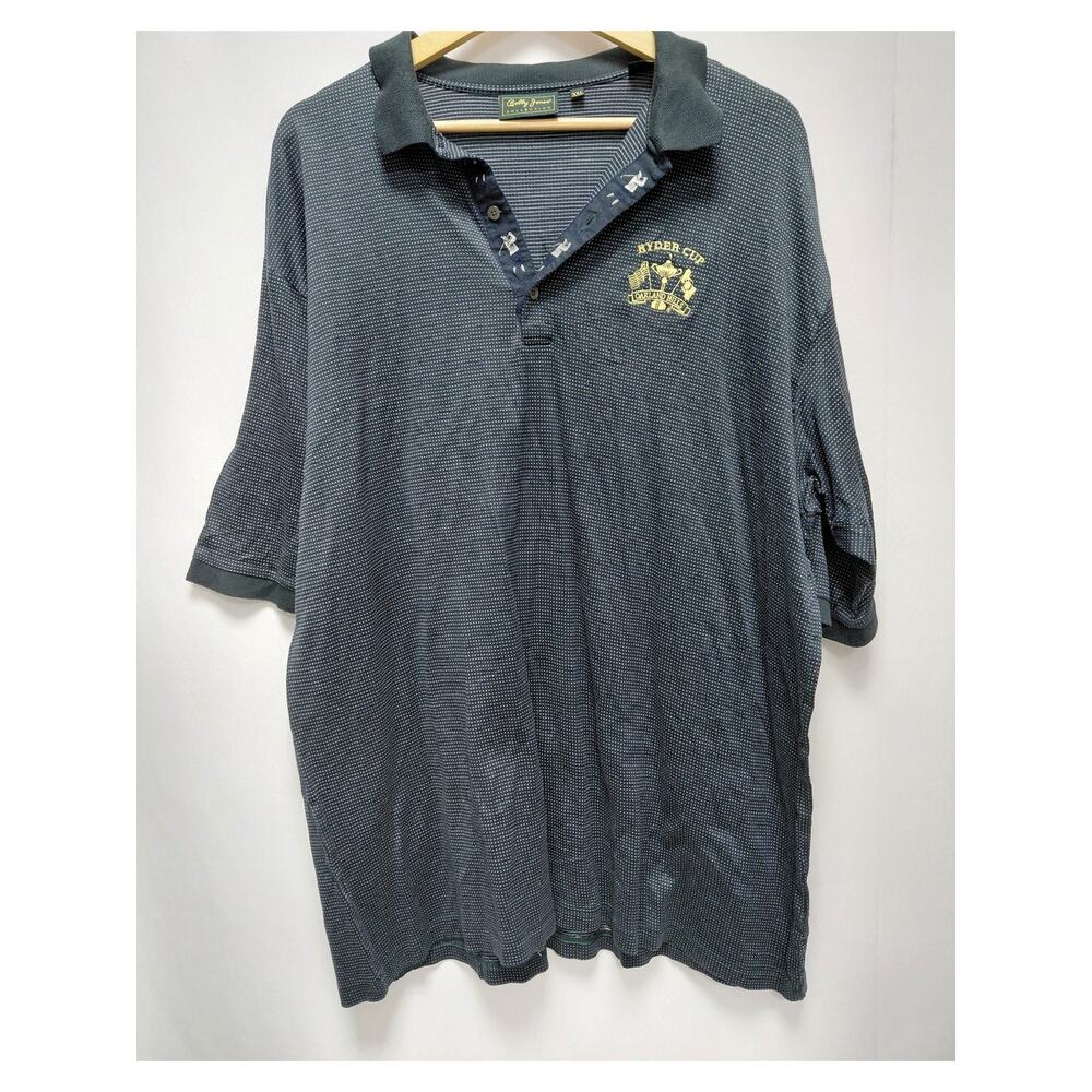 Bobby Jones Collection Ryder Cup Polo Shirt Made in Italy Size XXL